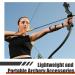 Adjustable 3 Straps Arm Guard & 3 Finger Glove Set for Archery | Non-Slip Protective Accessories for Adult Recurve Long Bow Hunting - Brown - Buy Online on GoSupps.com