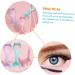 NOLITOY 3pcs Mascara Brush Eyeliner Pencil Mermaid Mascara Guard Silicone Eyeliner Aid Tools Girl Wash Bowl 15X5.7CMx3pcs Pinkx3pcs - Buy Online on GoSupps.com