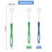 2-Piece 3-Sided Autism Toothbrush for Complete Teeth & Gum Care - Soft/Gentle Bristles - Green & Blue - Buy Online on GoSupps.com