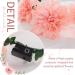 Zoestar Light Up Flower Crown Headbands LED Hair Wreath Headband Bridal Floral Garland Headpiece Festival Party Hair Accessories for Women and Girlsn (Pink Standard Size) - Buy Online on GoSupps.com