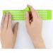 Xuancai Braille and Pen Writing Set - 4 Lines 28 Cells | Ideal for Blind Users | Convenient Braille Writing Solutions - Buy Online on GoSupps.com