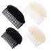 TCOTBE 4 Pcs Hair Bun Invisible Bump it Up Hair Volume Insert Combs Charming Hair Base Styling Accessories Do Beehive Hair Styling Hairstyle Tools Hair Volume Base Set Bun Maker for Women Girls