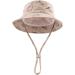 XIAOHAWANG Baby Boy Sun Hat | Dinosaur Bucket Hat for Infant Toddler | 1-2 Years, Khaki - Buy Online on GoSupps.com
