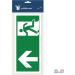 Pubblimania Emergency Exit Arrow - Durable PVC Adhesive Indicator for Indoor & Outdoor Use - Buy Online on GoSupps.com