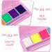 Healvian 1 Set Makeup Eyeshadow Graphic Eyeliner Fluorescence Eyeliner Powder Makeup Pallete 1 count (Pack of 1) Multi - Buy Online on GoSupps.com