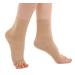 Foot Sleeves Ankle Support Heel Pain Best Plantar Fasciitis Sock Compression Socks for Men Women Arch Support Pain Relief Sleeve Tag M(7.48"-8.66") Nude