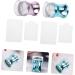 DOITOOL 1 Set Nail Stamp Nail Art Scrapers Clear Nail Varnish Nail Art Stamper Transparent Gel Nail Polish Barniz De Gel Para U as Nail Beauty Tools Metallic Color Nail Plate Plastic Abs - Buy Online on GoSupps.com