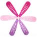 Shop Glittery Metal Hair Clips for Girls - Purple Fuchsia & Pink | Stylish & Durable Accessories - Buy Online on GoSupps.com