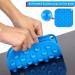 Slow Feeder Lick Mat with Suction Cups for Dogs & Cats | Anxiety Reducing Dog & Cat Slow Feed Bowls | Ideal for Bathing, Nail Trimming, Grooming | Blue & Red with Hooks - Buy Online on GoSupps.com