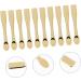 Baluue 50 Pcs Mask Spoon Mini Mask Applicator Face Cream Applicator Mini Skin Care Spatula Makeup Minis Abs 6X1X0.3CMx5pcs Goldenx5pcs - Buy Online on GoSupps.com