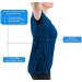 Shop Blue Shoulder Shirt - Unisex L Size for Men & Women - International Shipping Available - Buy Online on GoSupps.com