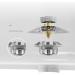 Versatile Bathroom Sink Stopper Tub Drain Cover Convenient Sink Drain Stopper Water Seal Function Alloy & Brass Sink Plug - Buy Online on GoSupps.com