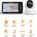 5 Large Display Video Baby Monitor w/ Remote PTZ, Night Vision & Lullabies | Two-Way Audio & Temp Display | 960ft Range Camera and Audio 650 - Buy Online on GoSupps.com