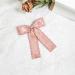 Limtula Pleated Trim Bowknot Shape Hairpin for Teenager Girl Elegances Charm Ribbon Hair Barrettes for Sweet Hair Styling Tool White 6 - Buy Online on GoSupps.com