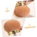 MERRYHAPY Fluffy Soft Makeup Brush Set | Blush Brushes for Cheeks | Bulk Beauty Tools | Perfect for Travel & Setting Powder | Golden Design 8.5x7cm - Buy Online on GoSupps.com