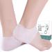 Heel Protectors Plantar Fasciitis Relief Heel Pads Cups Cushions Gel Guard for Women and Men Moisturizing Relief Blister Cracked Foot Spurs Soft Cushion Support Protective Insert Sleeve