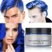 Buy Colorful DIY Hair Pomade Dye Cream - Instant Matte Hairstyle for Men Women & Kids - Perfect for Parties & Cosplay (Blue) | International Shipping Available - Buy Online on GoSupps.com