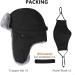 GADIEMKENSD Winter Ushanka Trapper Hat | Unisex Black | Ear Flap Chin Strap | Size 6 3/4-7 1/4 - Buy Online on GoSupps.com