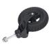 7 Inch Front Caster Steel Bearing Wheelchair Front Wheel Standard Size Shock Absorption Wear Resistance for Walker Scooter Grocery Cart - Buy Online on GoSupps.com