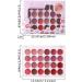 Lip Gloss Palette for Women Lip Color Palette Matte lip color Long Lasting Lip Gloss for Outdoor Travel 24 Color Portable Moisturizing Lipstick Sheet - Buy Online on GoSupps.com