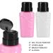 2PCs Nail Polish Remover Pump Dispenser - Portable Plastic Storage Bottle for Nail Art | Perfect Nail Tool - Buy Online on GoSupps.com