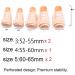 5-Piece Plastic Finger Splint Set | Finger Brace & Stabilizer for Broken Fingers Arthritis & Knuckle Support - Buy Online on GoSupps.com