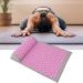Verdant Touch Massage Mat | Acupuncture & Yoga Mat 68x42 cm | Light Grey with Pink Buckle | Acupressure Pad for Ultimate Relaxation - Buy Online on GoSupps.com
