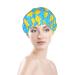 Yellow Rubber Ducks Shower Cap for Women - Adjustable Double Waterproof Layers | Hair Protection Reusable Spa Salon Hat - One Size - Buy Online on GoSupps.com