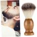 Minkissy Wooden Beard Brush & Razor | Best Bristle Hairbrush for Men Ideal for Mustaches & Beard Care - Buy Online on GoSupps.com