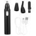 FRCOLOR 1 Set Nose Hair Trimmer Facial Tool Oil for face Shaving Razors for Men Tools for Men Electric Vibrissa Clipper Nasal Hair Cleaning Razor Hair Trimming Razor Hair Clippers 18X8CM Black