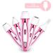 VERY ETERNITY 4 in 1 Lady Shaver Kit - USB Rechargeable Women's Shaver Set for Facial, Body, Nose, Eyebrow & Bikini Trimming (Pink) - Buy Online on GoSupps.com