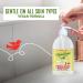 Rebel Green Peppermint & Lemon Liquid Hand Soap 16.9 oz Pump Bottles - 4 Pack - Buy Online on GoSupps.com