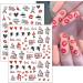 Manicure Cupid Cartoon Valentine Nail Art Stickers Love Heart 3D Decals Letters(STZ-G073) - Buy Online on GoSupps.com