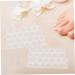 Gogogmee 50 Sheets Self-Adhesive Toe Nail Stickers with Strong Jelly Gel Glue Waterproof Press Nail Tabs for Women for DIY Manicure Artificial Nails Easy Application Long Lasting - Buy Online on GoSupps.com