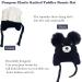 Cute Bear Kids Winter Hat with Ear Flaps | Chenille Knitted Warm Hat for Baby Girls Boys | Fleece Lined Earflap Cap | Toddler Cold Weather Beanie - Buy Online on GoSupps.com