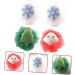4pcs Exfoliating Bath Balls - Kids Bath Loofah Sponges & Shower Scrubbers for Skin Cleaning | International Shipping Available - Buy Online on GoSupps.com