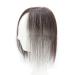 Shop Human Hair Clip-In Hairpiece 28cm Mono Topper for Thinning Hair - Side Parting Solution - Buy Online on GoSupps.com