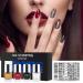 14-Piece Nail Stamp Set | 8 Nail Stamping Plates Scraper & 4 Polishes - Perfect for Gorgeous Nail Art - Buy Online on GoSupps.com