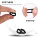Faruta 12 Pairs Heart-Shaped Silicone Glasses Ear Hook Sleeves - Anti-Slip Comfort for Sunglasses & Reading Glasses (Black & White) - Buy Online on GoSupps.com