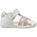 Geox Girl's B Sandal Alul D - White Pink - Size 4.5 UK Child - Buy Online on GoSupps.com