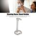 Metal Handwell Razor Stand for Men - Premium Razor Holder & Hairdressing Accessories | Compatible with Most Razors & Brushes - Buy Online on GoSupps.com