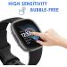 NANW 4-Pack Screen Protector Case for Fitbit Sense 2/Versa 4 | Soft TPU Bumper | Full Cover Protective Cases | Scratch-Proof | Black/Charcoal/Blue/Clear - Buy Online on GoSupps.com