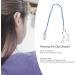 Buy Ergonomic Blue Transparent Hearing Aid Clip - Secure & Practical Binaural Loss Prevention for Sports & Travel - Buy Online on GoSupps.com