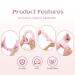 ATROCH 4Pack Pink Spa Headband and Wristband Set for Women - Face Washing, Makeup, Skincare - Terry Towel Hairbands - Buy Online on GoSupps.com