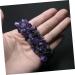 TEHAUX Womens Bracelet 2pcs Chunky Chakra Bracelet Irregular Bracelet Crystal Beads Layer Crystal Bracelet Layer Gemstone Crystals Bracelet Women Gemstone Bracelet To Heal Purple Rope - Buy Online on GoSupps.com