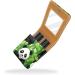 Travel Lipstick Organizer Case - Portable Makeup Bag with Mirror & Panda Bear Design | Perfect for International Shipping - Buy Online on GoSupps.com