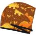 Dinosaurs & Leaves Microfiber Hair Towel | Super Absorbent Coral Velvet Wrap for Women - Perfect for Long Curly & Thick Hair - Buy Online on GoSupps.com