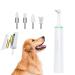 Tooth Polisher USB Charging Multifunctional Teeth Whitening Kit with 3 Working Modes 4 Replaceable Heads for Travel and Home