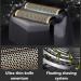 Men's Rechargeable Cordless Shaver | Twin Blade Beard Razor & Trimmer - Powerful Face Care Tool - Buy Online on GoSupps.com