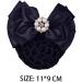 Women Hair Bun Cover Net Snood Hairnet Bowknot Barrette Hair Clip Bow Lace Flower Hair Accessories(Black) - Buy Online on GoSupps.com